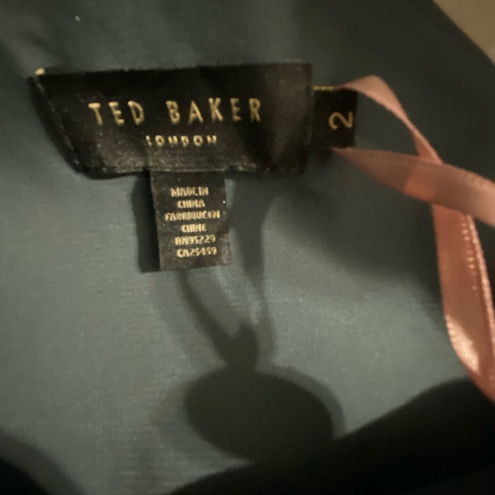 Ted Baker Ridah waterfall one shoulder dress - Picture 10 of 10